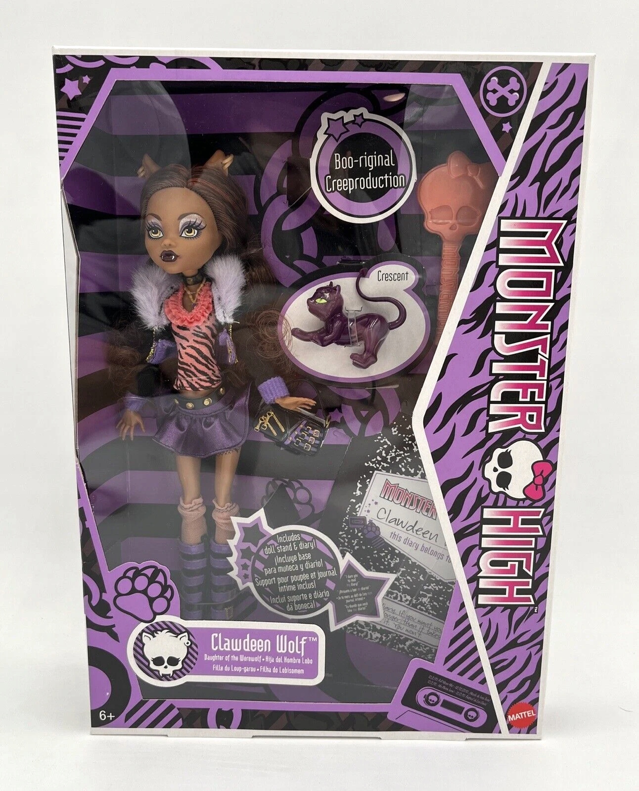 Monster High Clawdeen Wolf Lalka kolekcjonerska Creeproduction