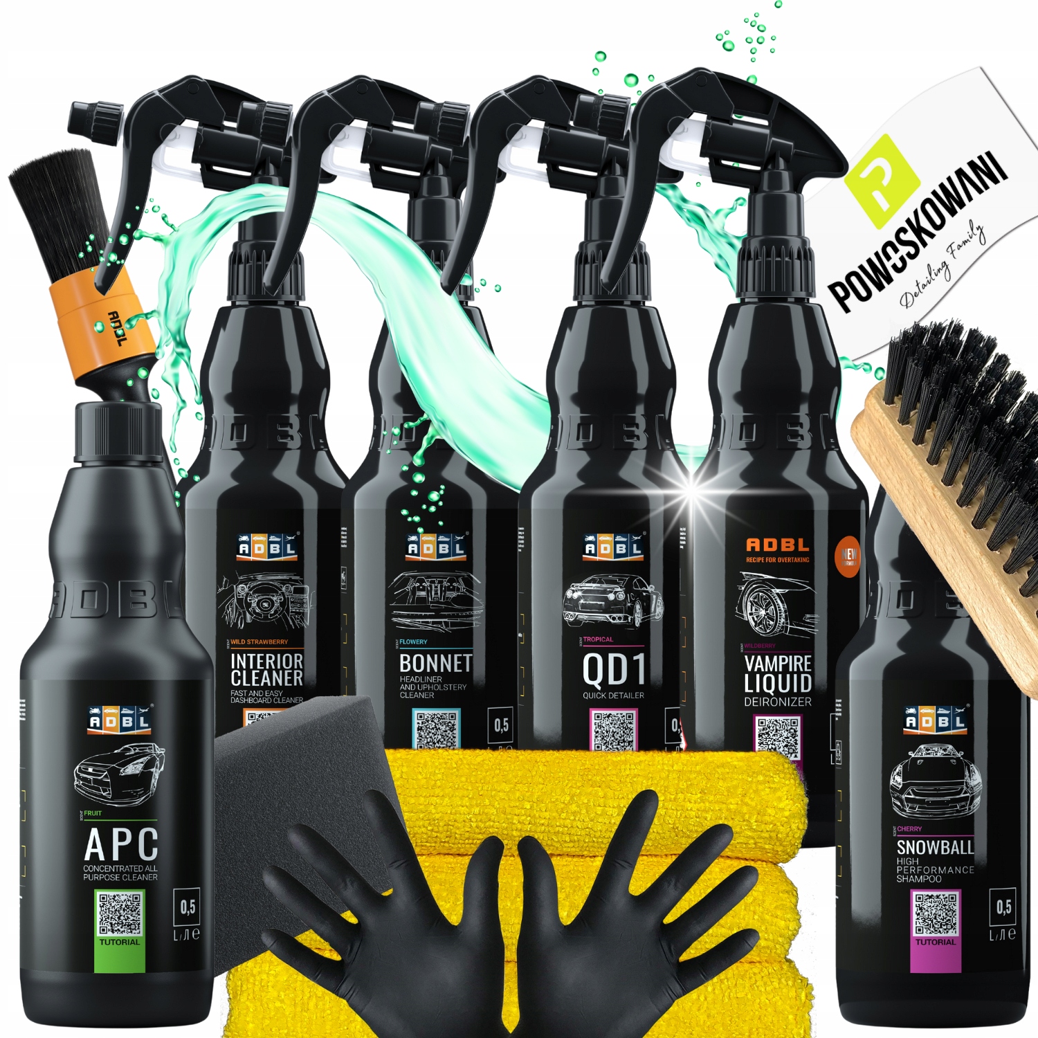 Adbl Sada XXL Autokosmetiky Do Auta, Profesionální Detailing
