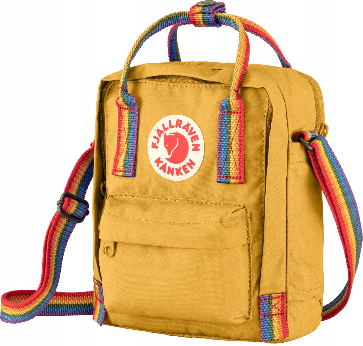 Taška přes rameno Fjallraven Kanken Rainbow Sling
