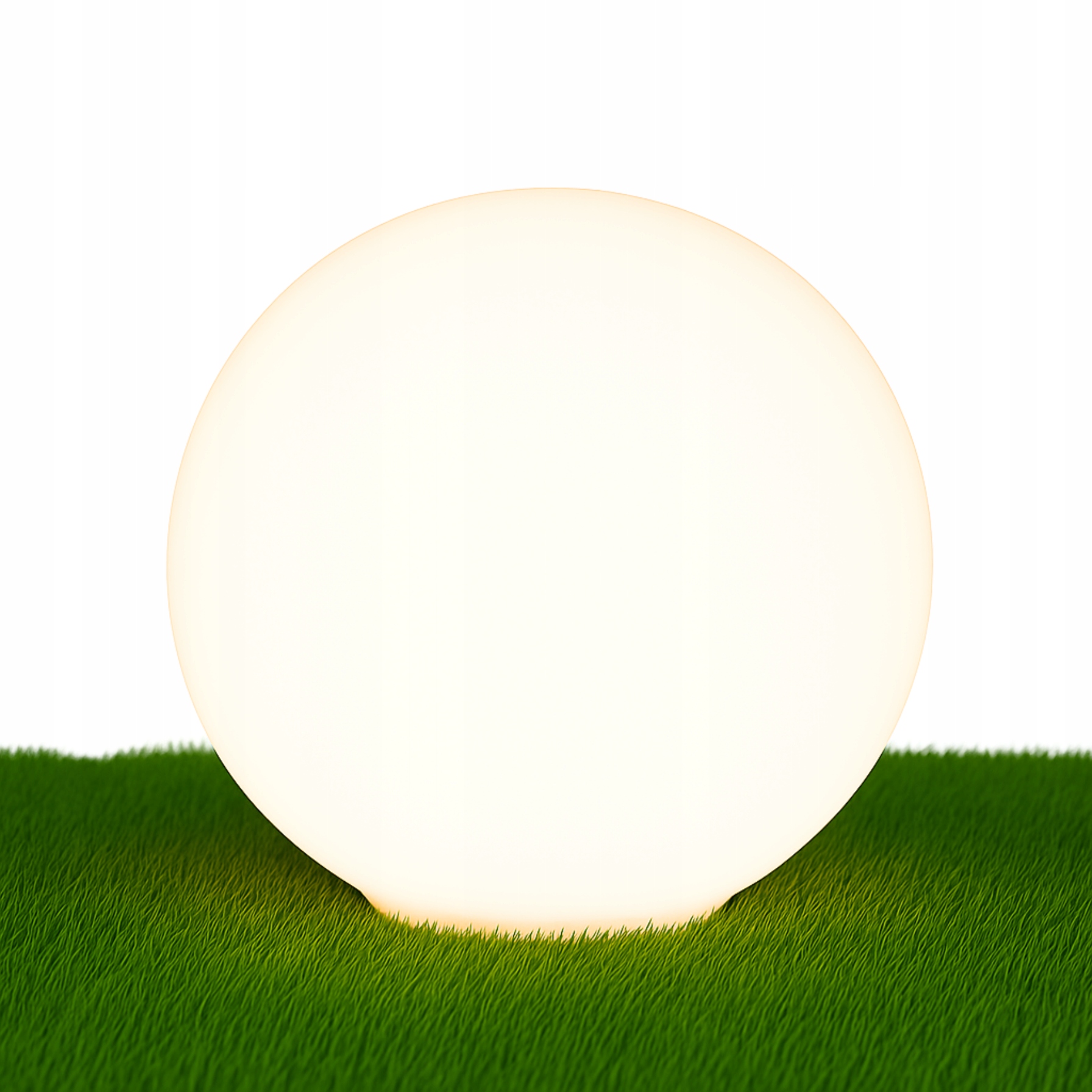 Kula ogrodowa 30cm E27 poliwęglan do Led IP44 Lampa Zewnętrzna akcesoria