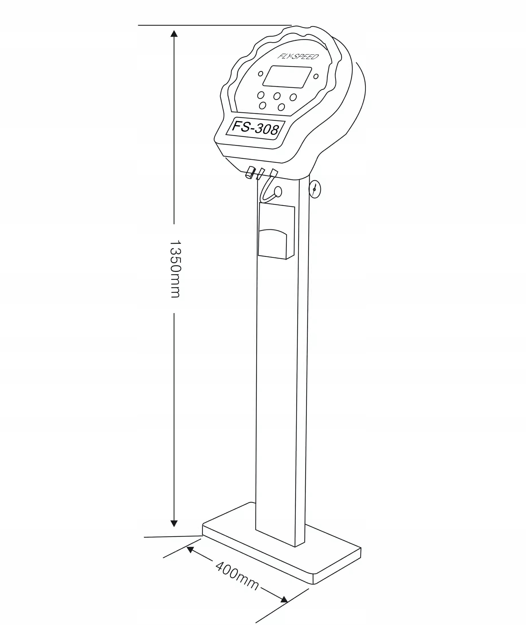 AUTOMAT DO POMPOWANIA KÓŁ FLY-SPEED FS-308 Kod producenta FS-308