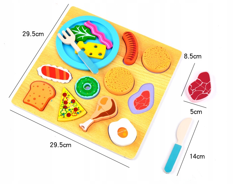 Zestaw Drewniany Gotowanie Montessori EAN (GTIN) 5907745913723