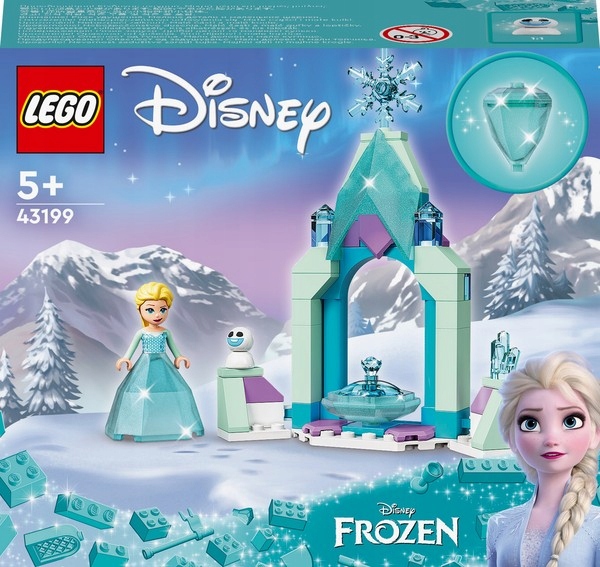 

Lego Disney Dziedziniec zamku Elzy 43199