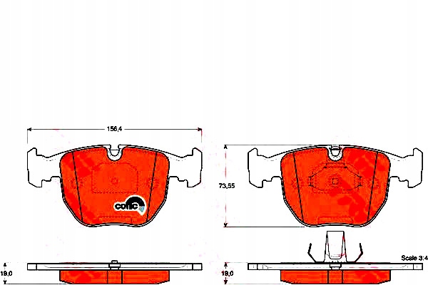 Trw Brzdové Destičky Alpina B10 4.6 V8 (E39)