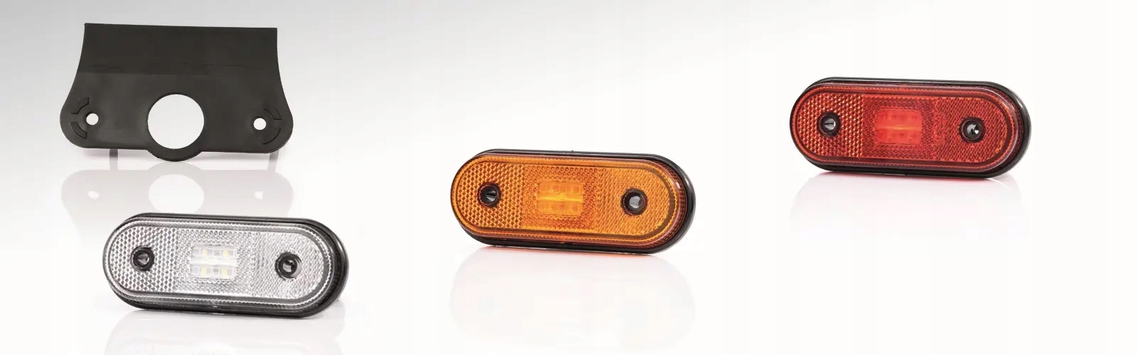 LAMPA LAMPKA OBRYSOWA DIODOWA LED 12/24V Źródło światła LED