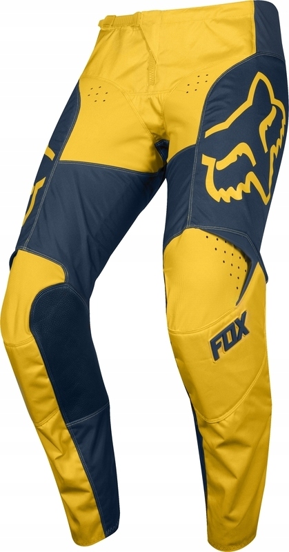 Nohavice Fox 180 Predm Navy/yellow 2019 (34)