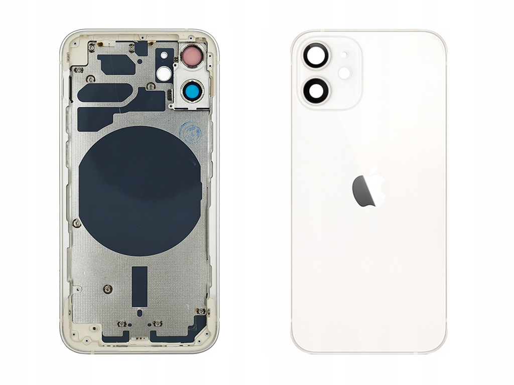 iPhone 12 Korpus Ramka Obudowa Tył White
