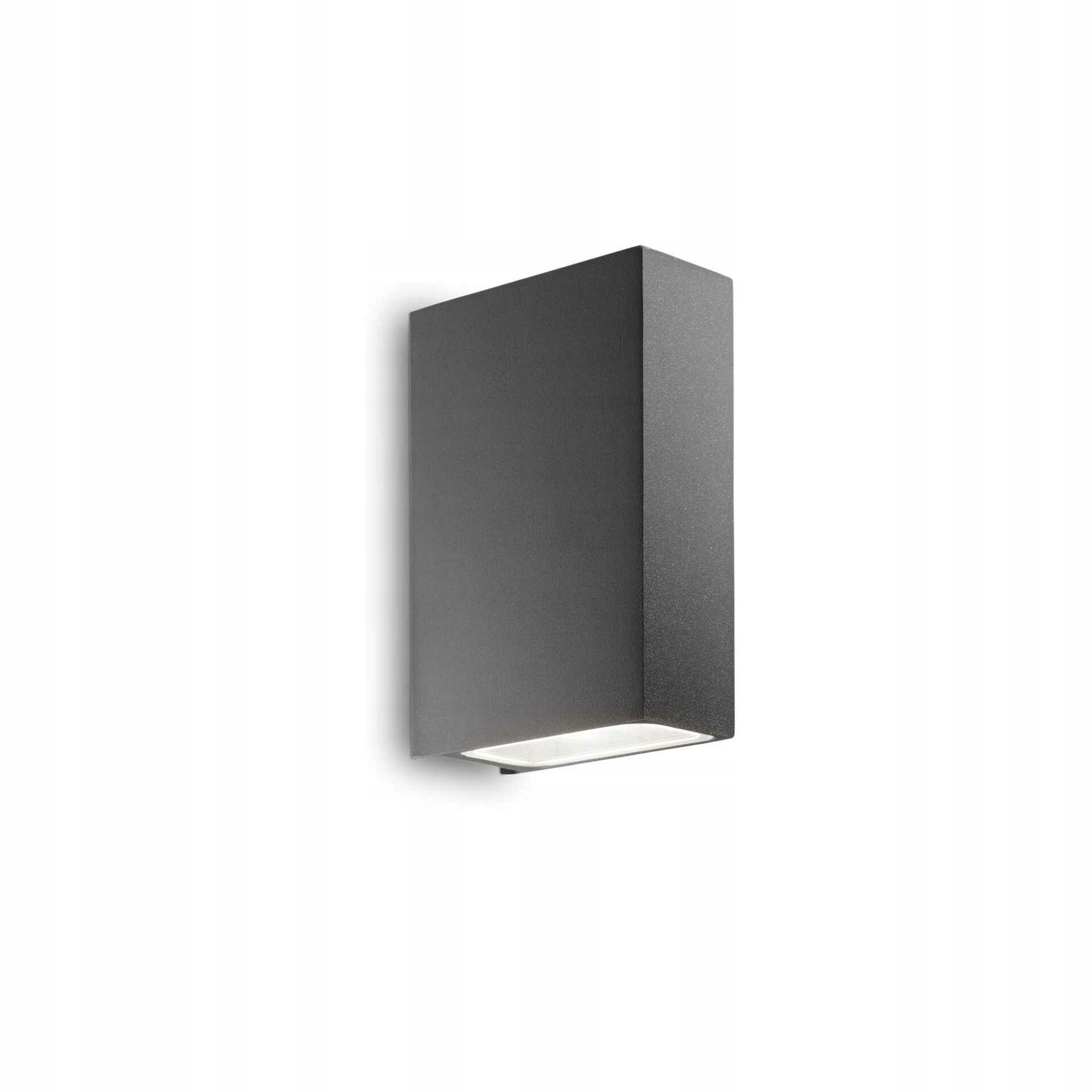 Vonkajšie nástenné svietidlo Ideal Lux G9 IP44 antracit 2x30W