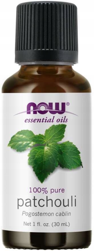 2 Sztuki Now Foods 100% olejek z paczuli Patchouli (30 ml)
