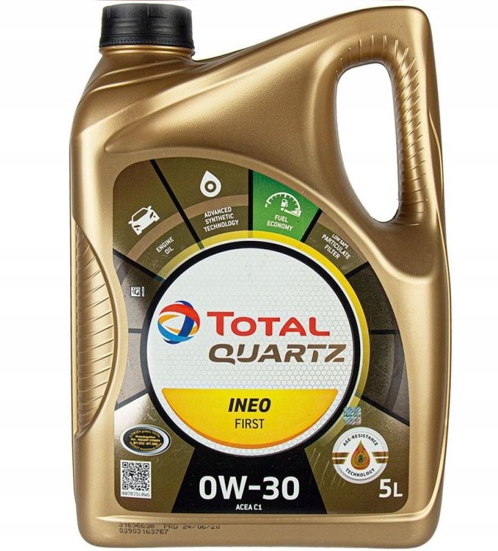 TOYOTA PROACE 1.6 D4D OLEJ 0W30 ZESTAW FILTRÓW Kod producenta 2220360