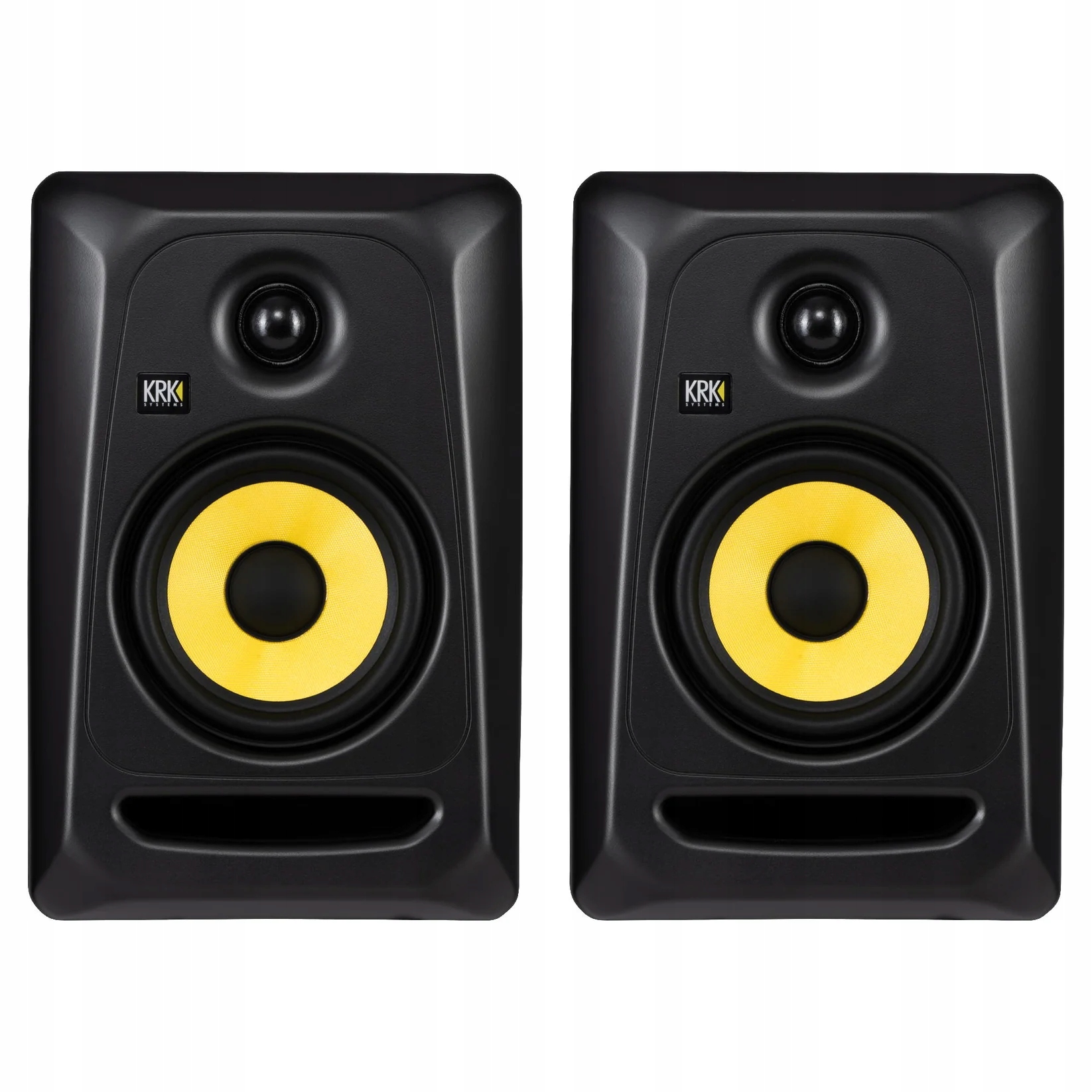 KRK Classic 5 Monitor Pack para monitorów studyjny z kablami i podkładkami Model Classic 5 Monitor Pack