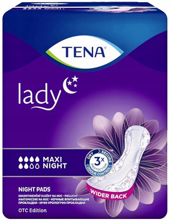 

Wkładki chłonne Tena Lady Maxi Night 12sztuk