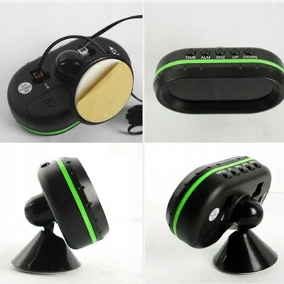 TERMOMETR SAMOCHODOWY ZEGAR CYFROWY DC 12V Marka bez marki