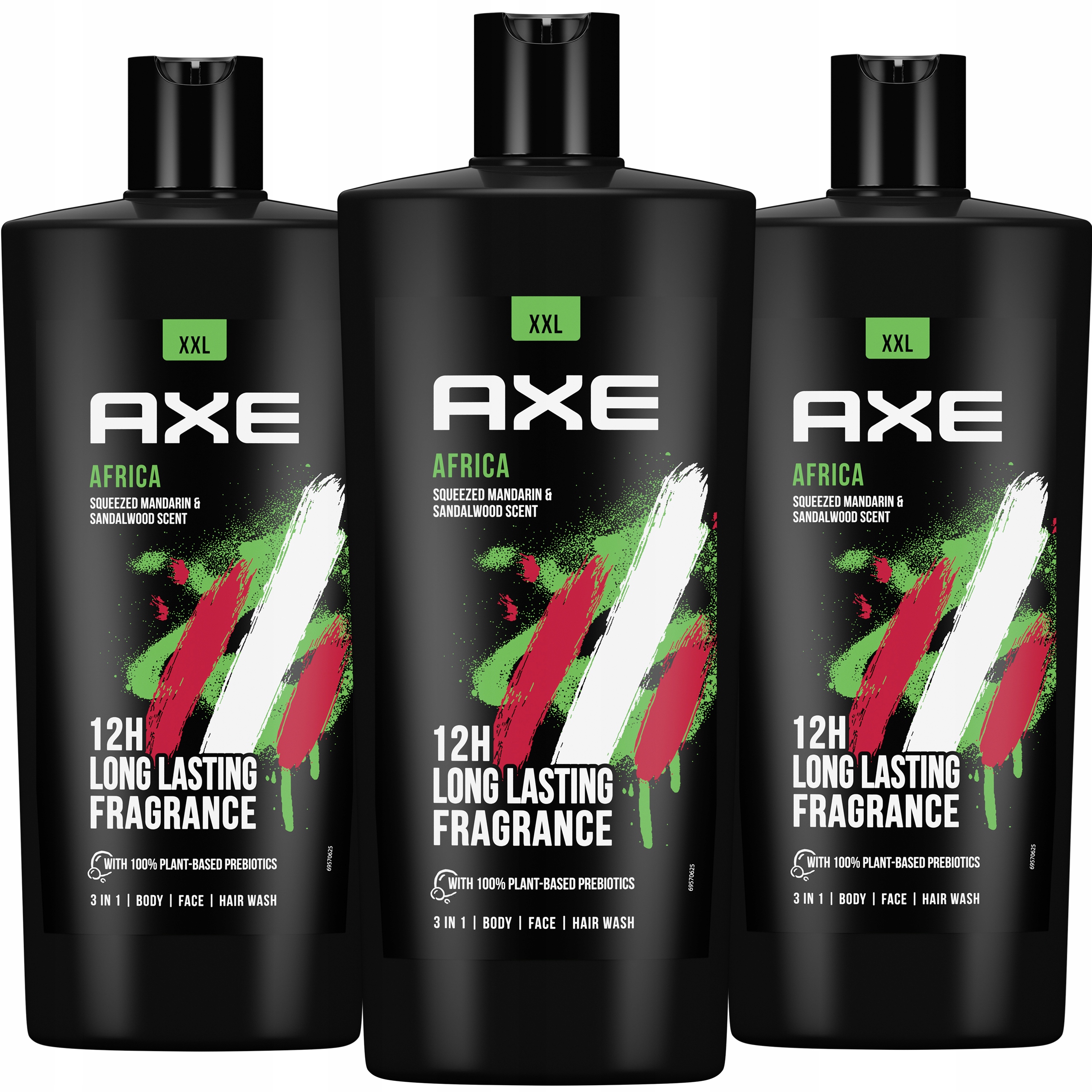 

Axe Żel pod prysznic dla mężczyzn Africa 3x700 ml