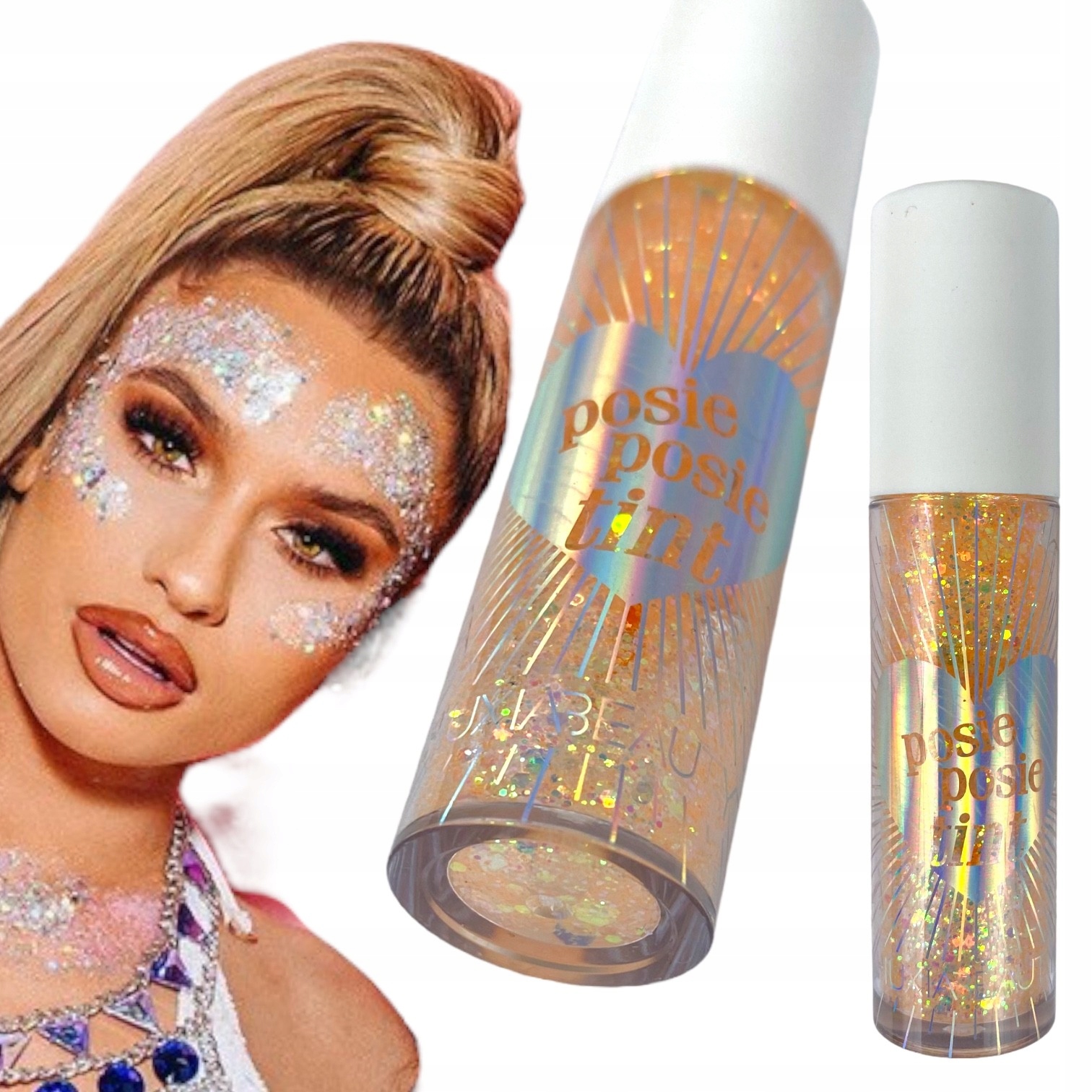 CIEŃ BROKATOWY NA TWARZ OCZY CIAŁO GLITTER BROKAT