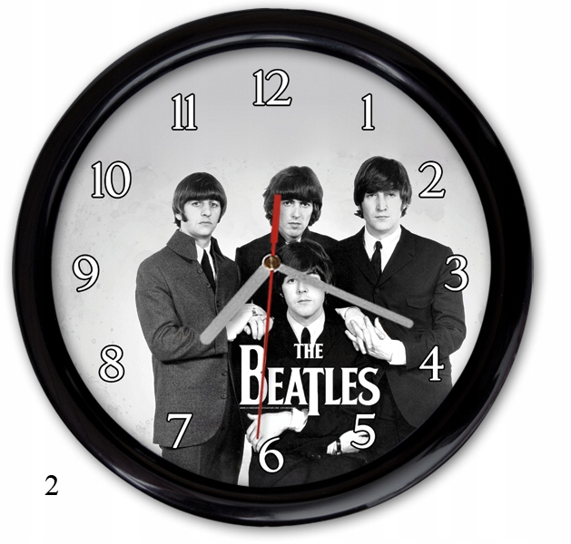 

zegar ścienny The Beatles dla fana Pl
