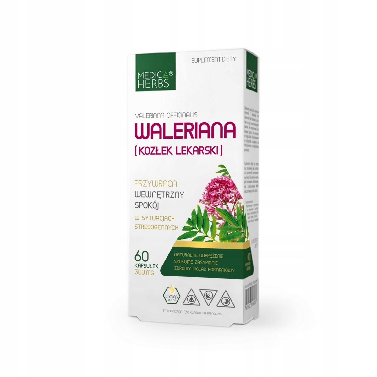 

Medica Herbs Waleriana Kozłek Lekarski 60kapsuł