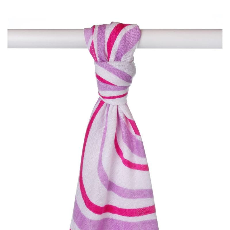 

Xkko Ręcznik bambusowy 90x100 Lilac Waves