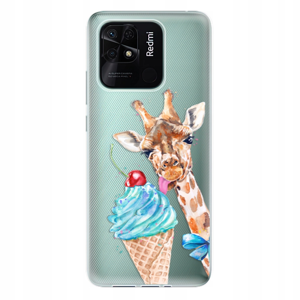 Silikonowe etui iSaprio Love Ice-Cream do Xiaomi Redmi 10C