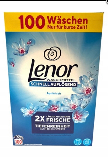 Levně Prášek na bílé prádlo Lenor Originální z Německa