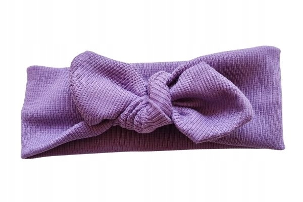 

Opaska pin up wiązana dziewczynki fiolet 38-42 cm