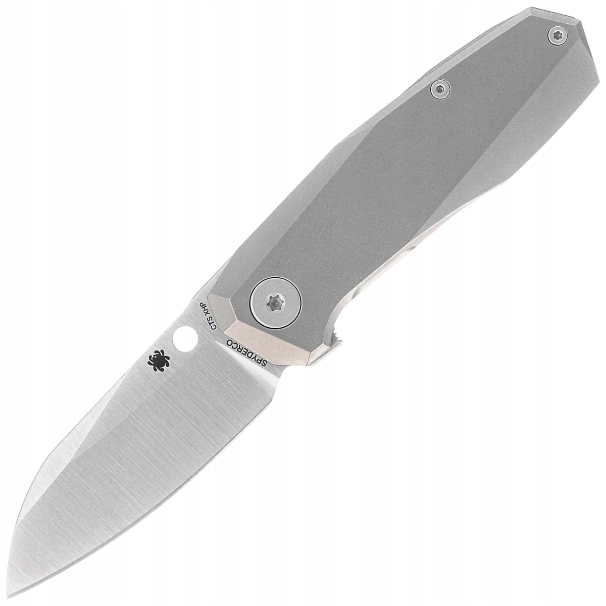 Nůž Edc Spyderco Techno 3 Gray Titanium Cts Xhp od Marcina Slysz
