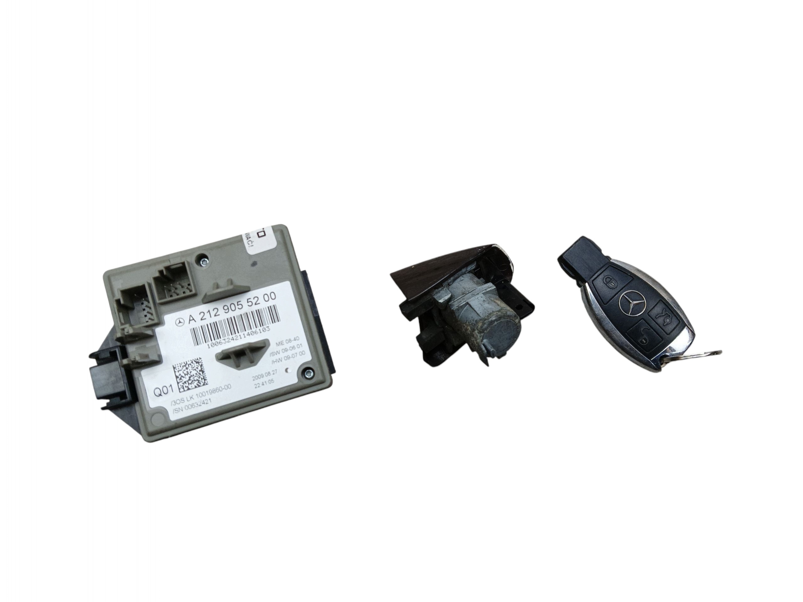 ignition key MERCEDES E W212 A2129055200