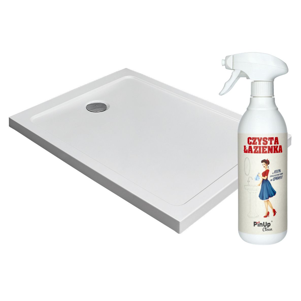 Brodzik prysznicowy niski 120x80 Radaway z pianką
