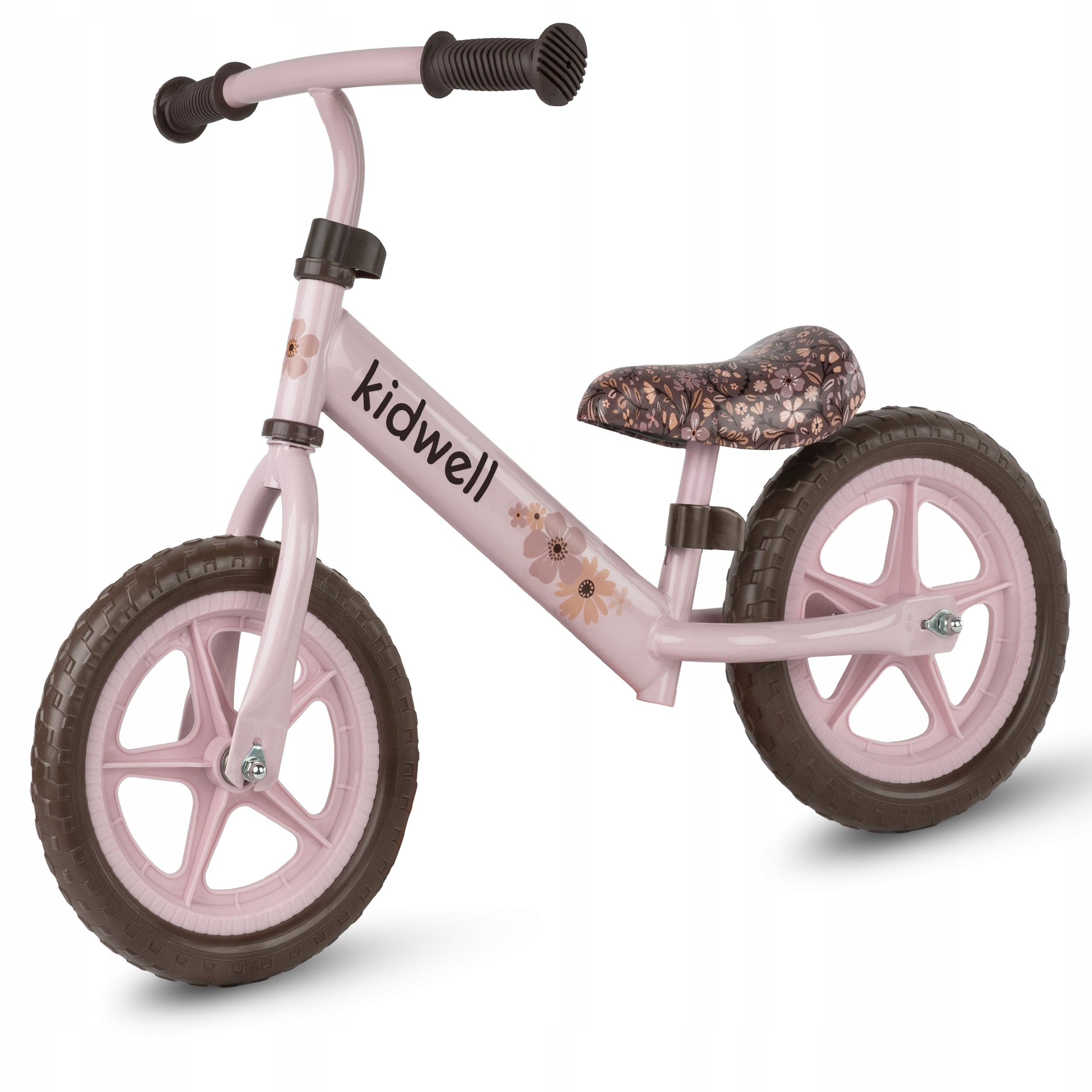 Rower biegowy Kidwell Rebel 12" beżowy, różowy