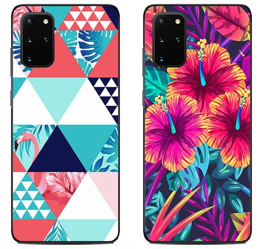 

2 x Etui Silikon +1 szkło Do Samsung Galaxy S20+