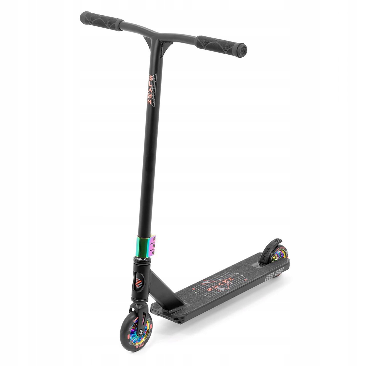 Hulajnoga wyczynowa Slamm Classic Stunt Neochrome 110mm dzieci 8+ ABEC-9
