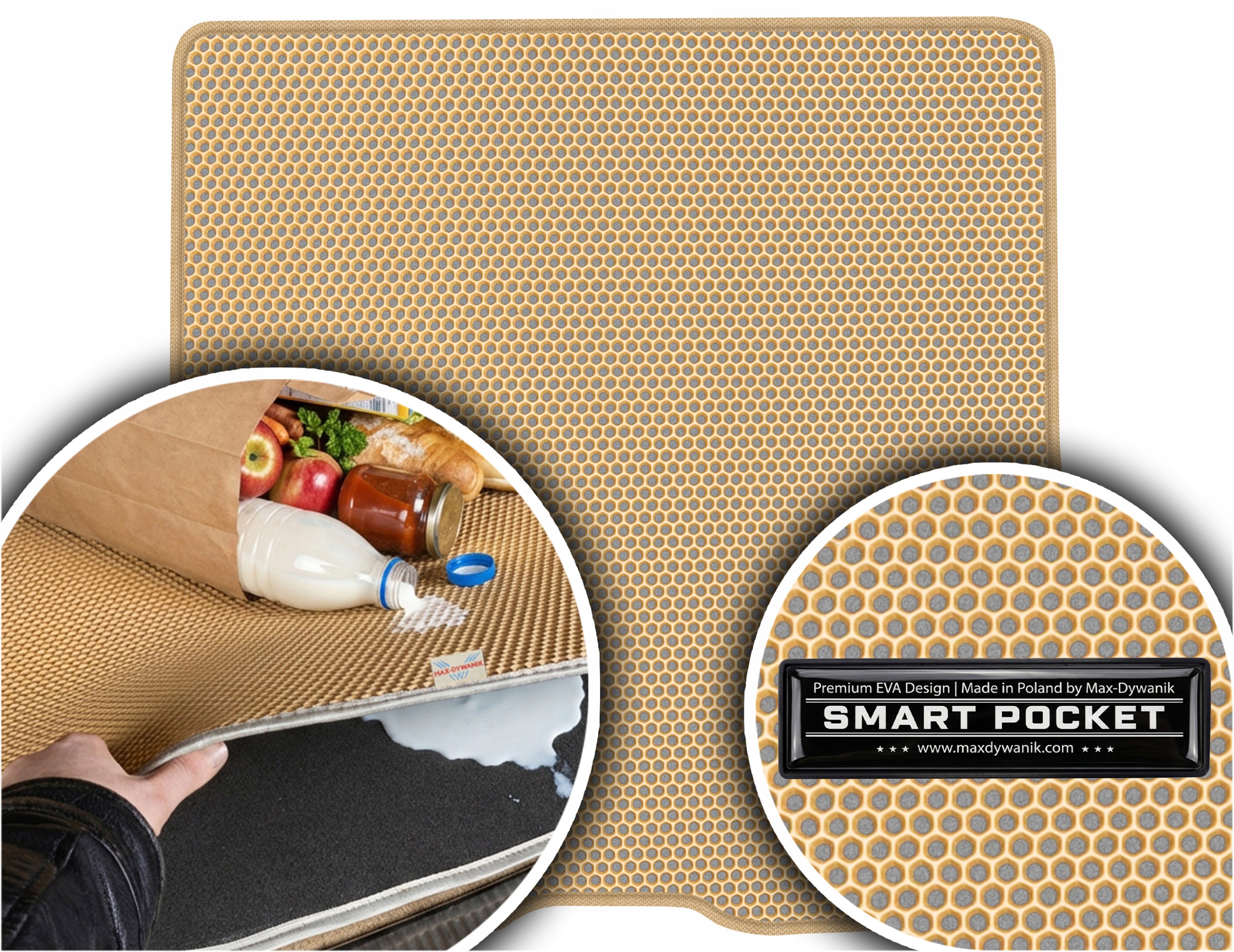 SsangYong Musso Suv 1999-2005 Vložka do batožinového priestoru Eva Smart Pocket Béžová
