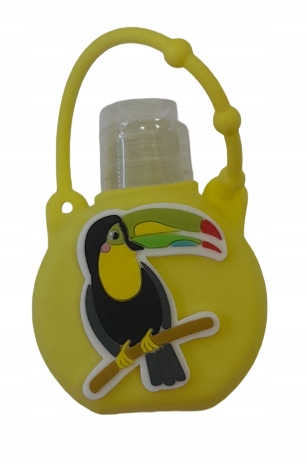 Żel antybakteryjny do rąk dla całej rodziny kieszonkowy 35ml żółty