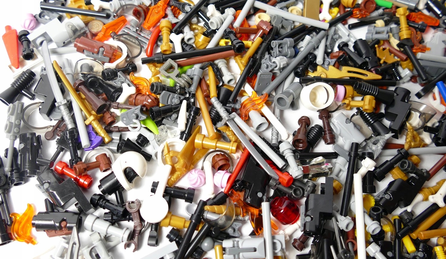 LEGO AKCESORIA MIX LOSOWO 10 SZTUK AKCESORIÓW Marka LEGO