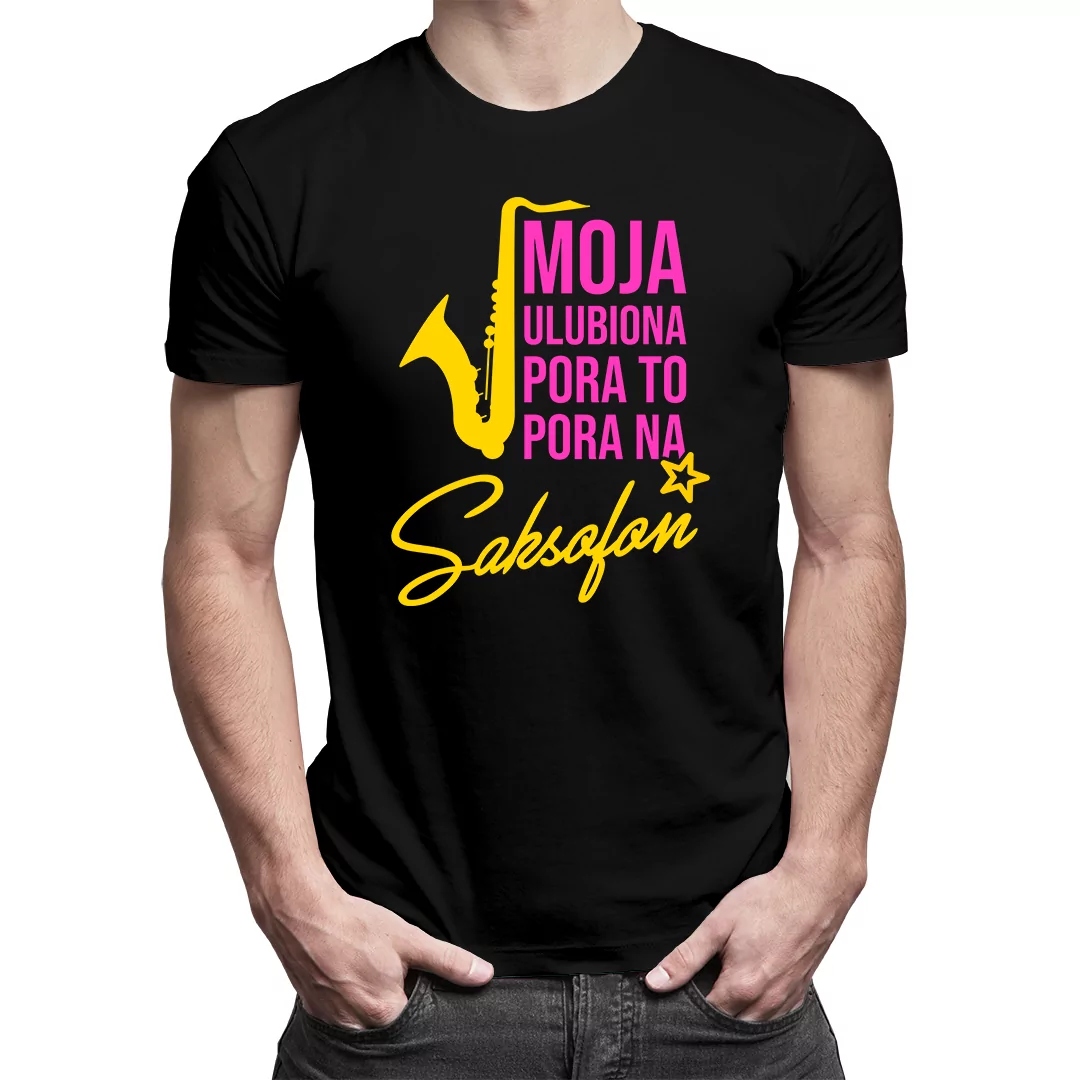 

Dla Saksofonisty Koszulka Saksofon