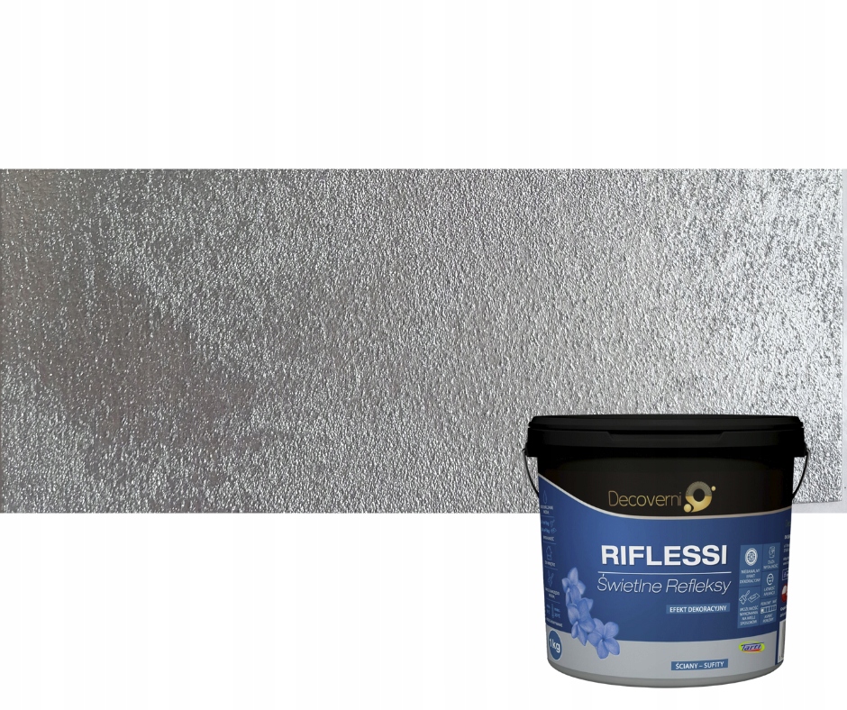 Decoverni Riflessi Akrylová štruktúrovaná farba 2,5 Kg farba 210