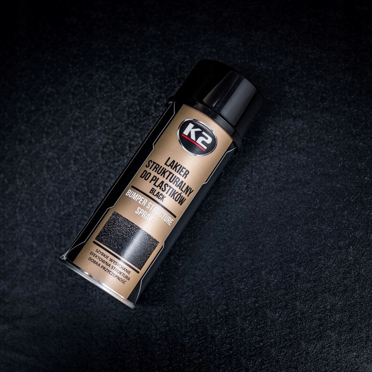K2 lakier strukturalny do plastików czarny 400 ml Producent K2