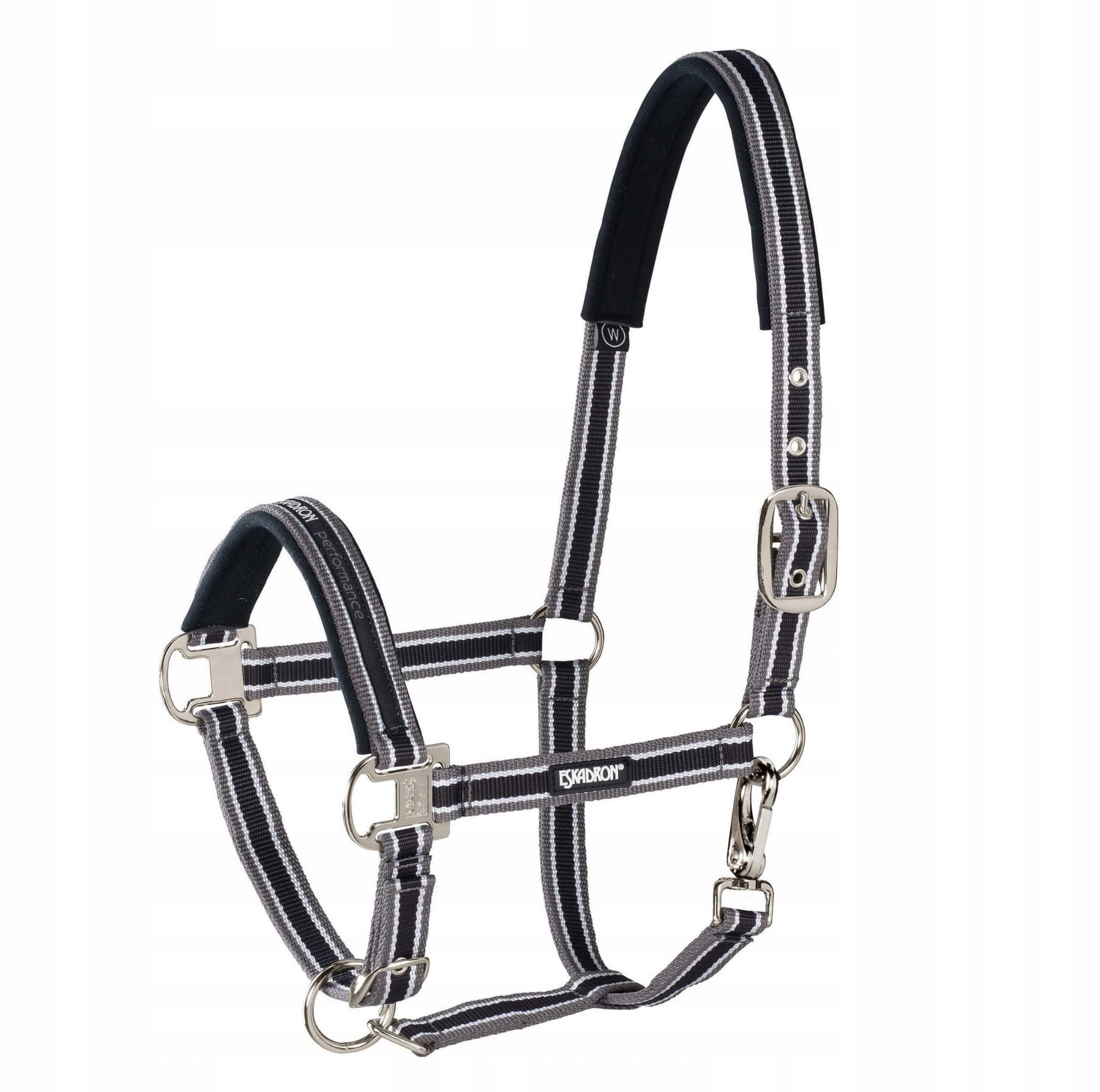 Eskadron Uzda Basic šedo/černý Cob (V)