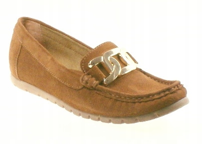 Simen 5201A Hnědá Mocasin Vel ,38