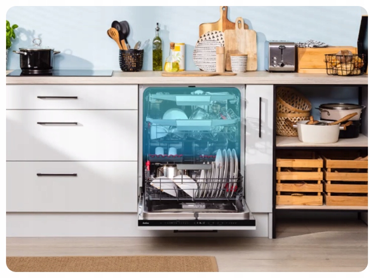 Zmywarka AMICA DIM48C1EBVi 5 lat gwarancji + TABLETKI GRATIS Pojemność 10 kompletów