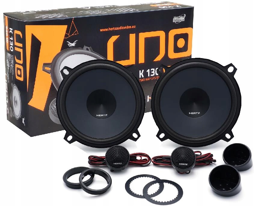 Hertz Uno K 130 rozmiar 130mm 220 W Głosniki odseparowane systemowe