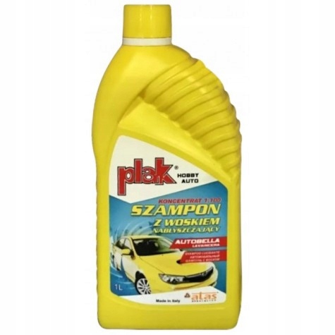 Atas Szampon samochodowy z woskiem AUTOBELLA 1L