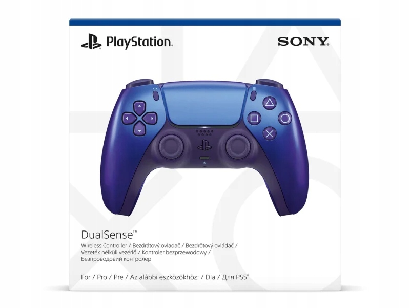 Kontroler bezprzewodowy pad do PS5/PC Sony DualSense Chrome Indigo V1