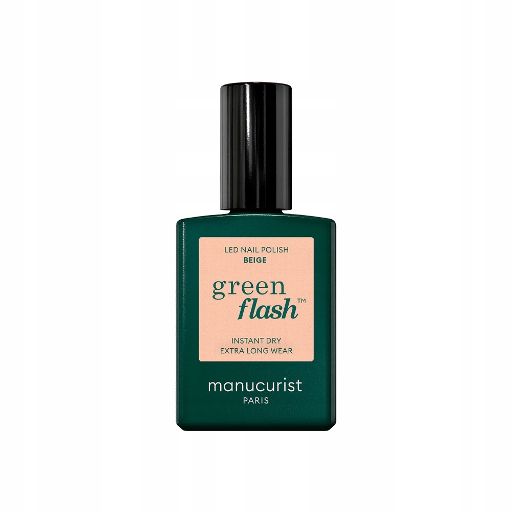 Manucurist Green Flash Led Gel Nail Lacquer Lak Na Nehty Beige 15 ml