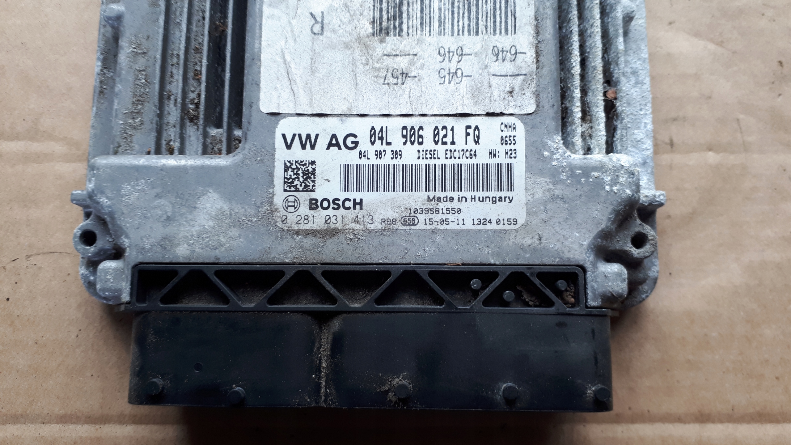 A6 C7 LIFT computer control unit of the engine 2.0 TDI
