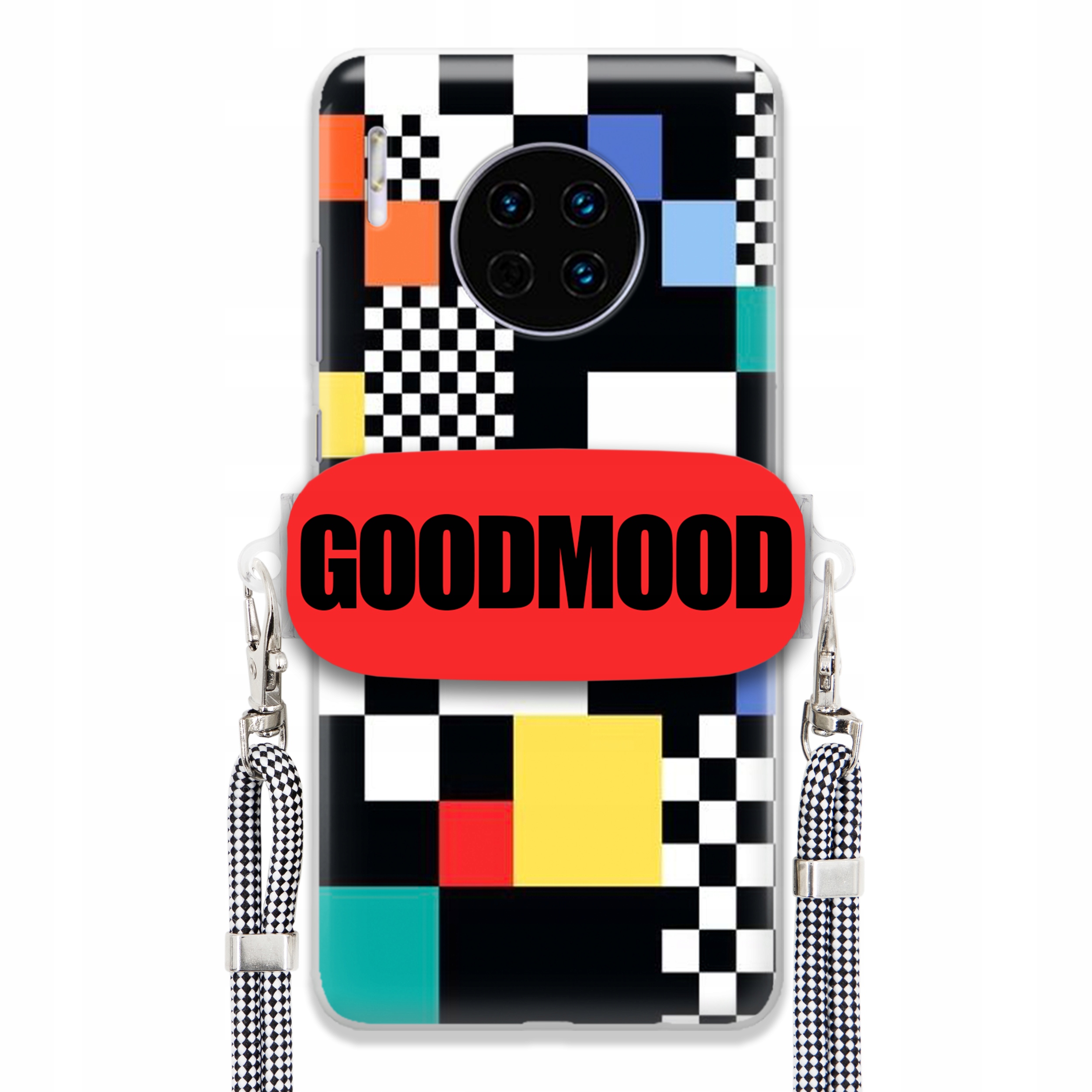 Puzdro Na Huawei Mate 30 Puzdro Držiak Vodítko Na Telefón Pixelart MIX Vzory