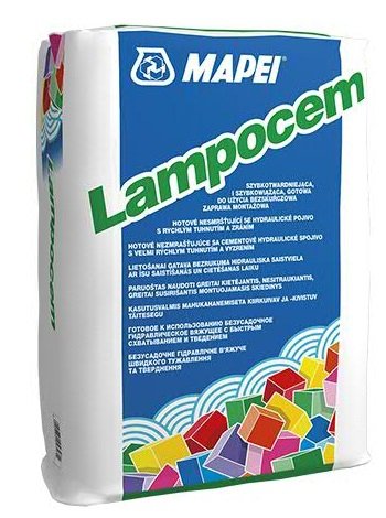

Szybkowiążąca Zaprawa Montażowa Lampocem 25 Mapei
