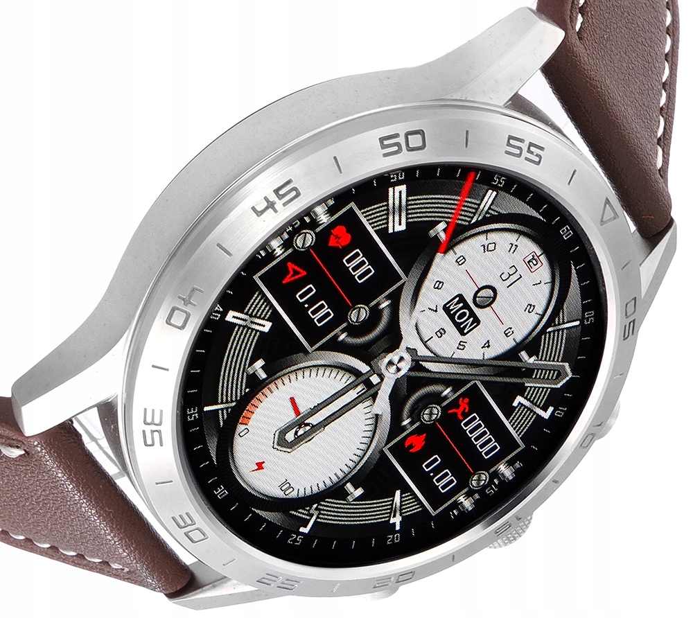 Hagen Smartwatch HC58-SREBRNY+PASEK