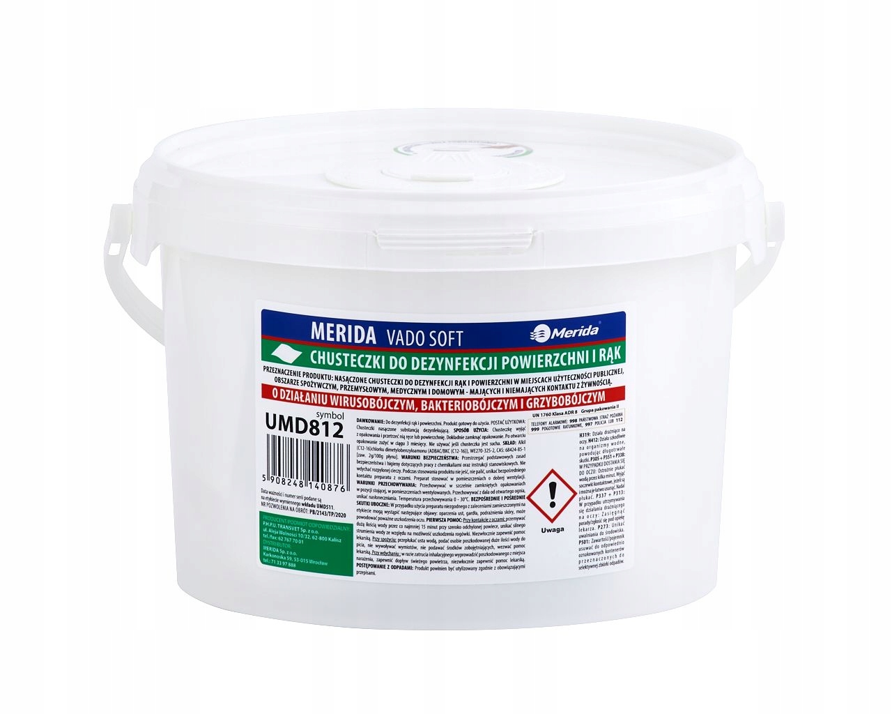 

Merida Chusteczki Do Dezynfekcji Rąk I Powierzchni