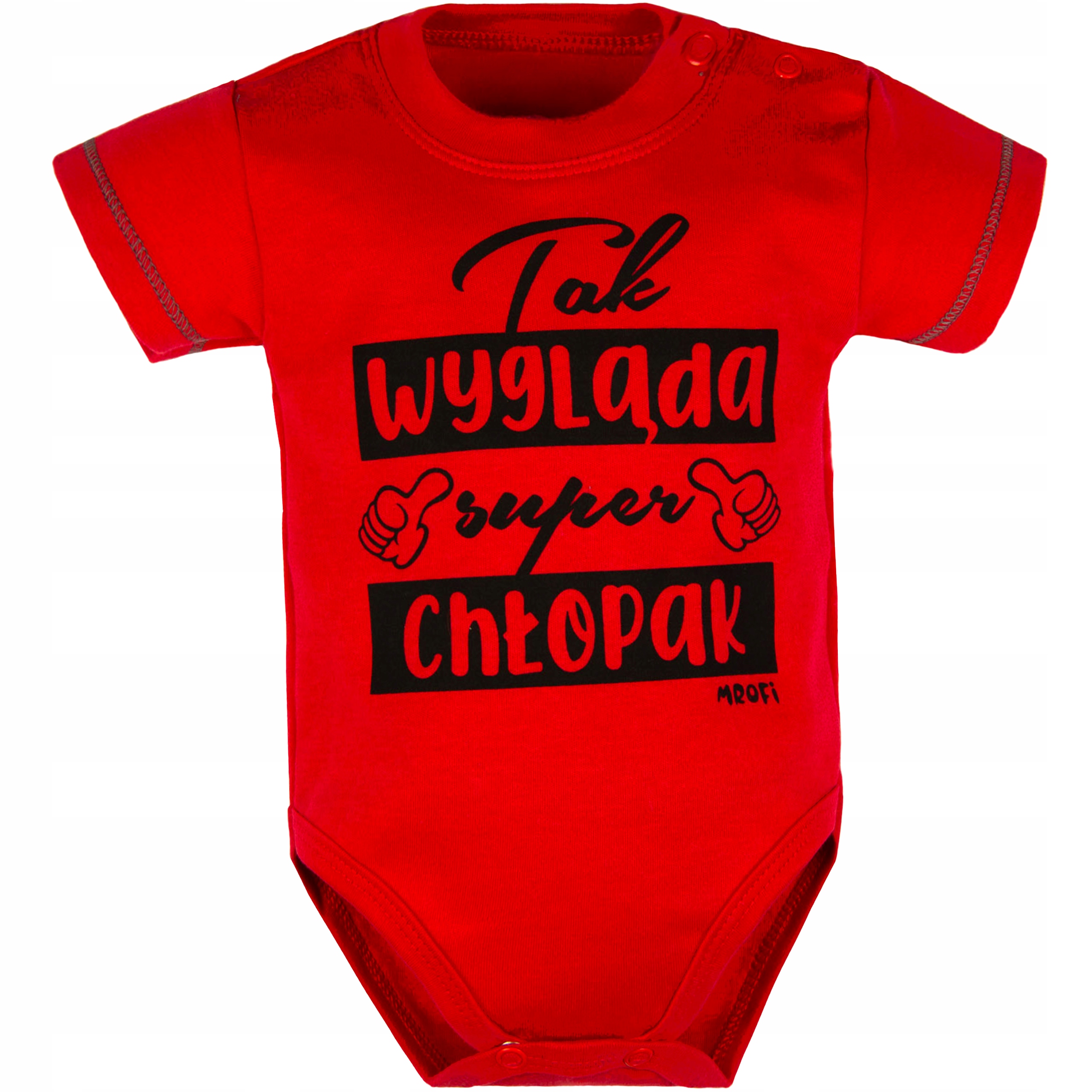 

Body krótki rękaw Tak Wygląda Super Chłopak 74